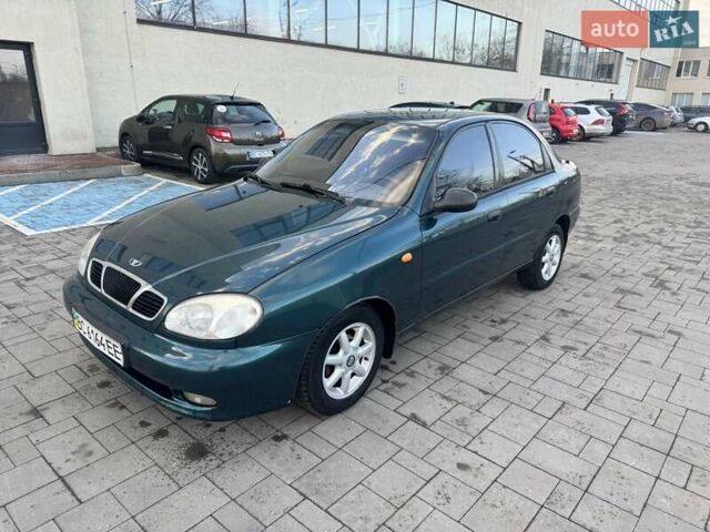 Зеленый Дэу Ланос, объемом двигателя 1.5 л и пробегом 220 тыс. км за 1660 $, фото 5 на Automoto.ua