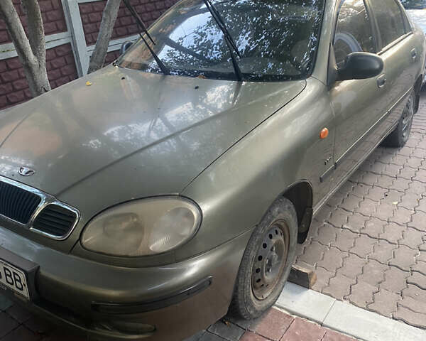 Зелений Деу Ланос, об'ємом двигуна 1.3 л та пробігом 120 тис. км за 2200 $, фото 1 на Automoto.ua