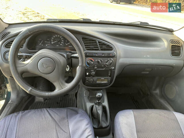 Зелений Деу Ланос, об'ємом двигуна 1.5 л та пробігом 324 тис. км за 2800 $, фото 6 на Automoto.ua