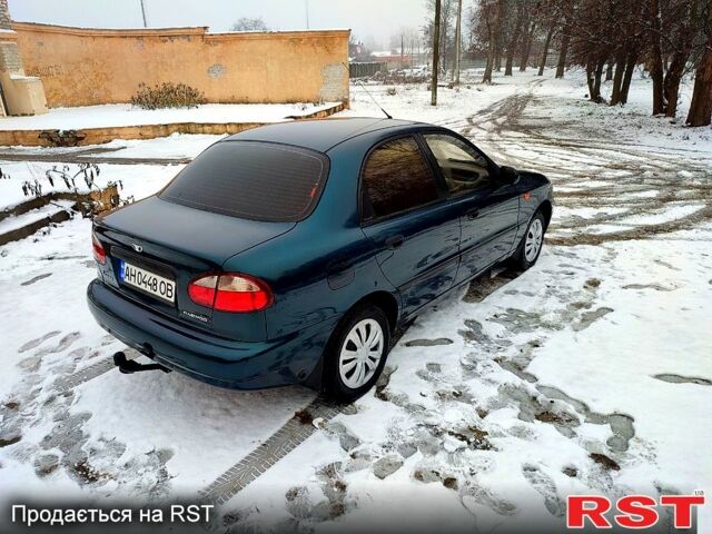 Зелений Деу Ланос, об'ємом двигуна 1.5 л та пробігом 200 тис. км за 2950 $, фото 3 на Automoto.ua