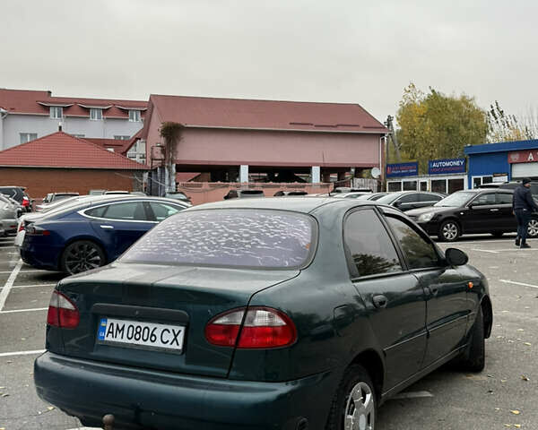 Дэу Ланос 2004 в Софіївська Борщагівка на Automoto.ua Зеленый Дэу Ланос, объемом двигателя 1.6 л и пробегом 193 тыс. км за 1300 $, фото 4 на Automoto.ua