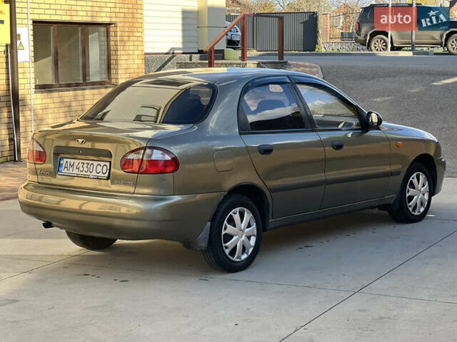 Зеленый Дэу Ланос, объемом двигателя 1.6 л и пробегом 221 тыс. км за 2500 $, фото 6 на Automoto.ua