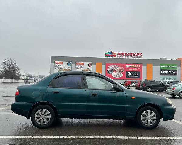 Зелений Деу Ланос, об'ємом двигуна 1.5 л та пробігом 256 тис. км за 1950 $, фото 4 на Automoto.ua