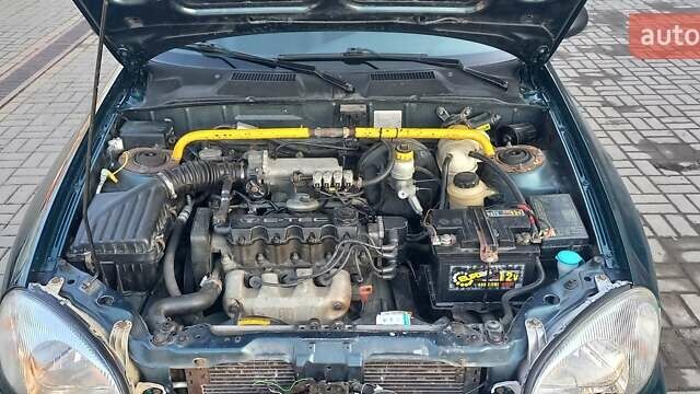 Зелений Деу Ланос, об'ємом двигуна 1.5 л та пробігом 300 тис. км за 4200 $, фото 7 на Automoto.ua