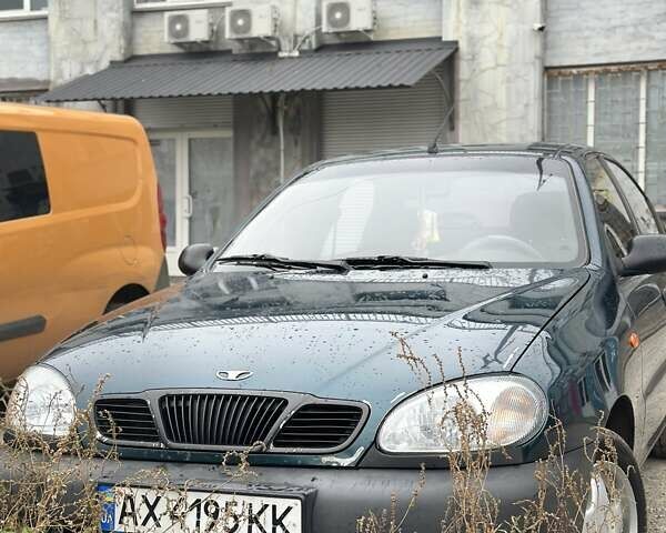 Зеленый Дэу Ланос, объемом двигателя 1.5 л и пробегом 425 тыс. км за 2400 $, фото 1 на Automoto.ua