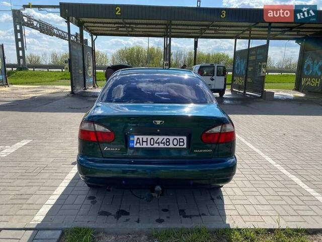 Зеленый Дэу Ланос, объемом двигателя 1.5 л и пробегом 230 тыс. км за 2300 $, фото 4 на Automoto.ua