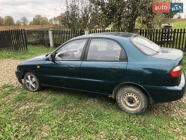 Зеленый Дэу Ланос, объемом двигателя 1.5 л и пробегом 208 тыс. км за 1900 $, фото 4 на Automoto.ua