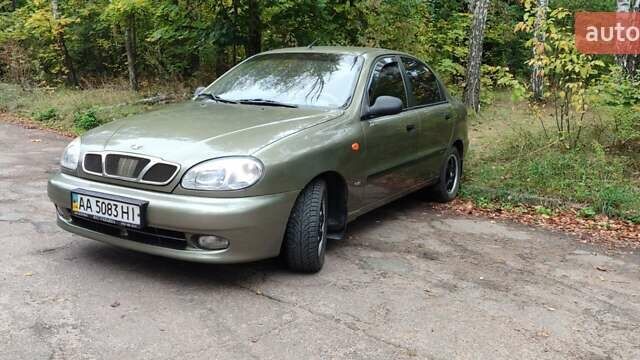 Зеленый Дэу Ланос, объемом двигателя 1.5 л и пробегом 176 тыс. км за 2750 $, фото 9 на Automoto.ua