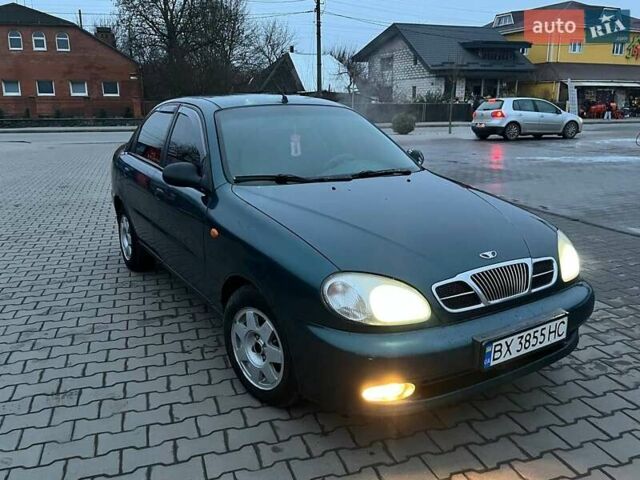 Зеленый Дэу Ланос, объемом двигателя 1.6 л и пробегом 250 тыс. км за 1850 $, фото 5 на Automoto.ua