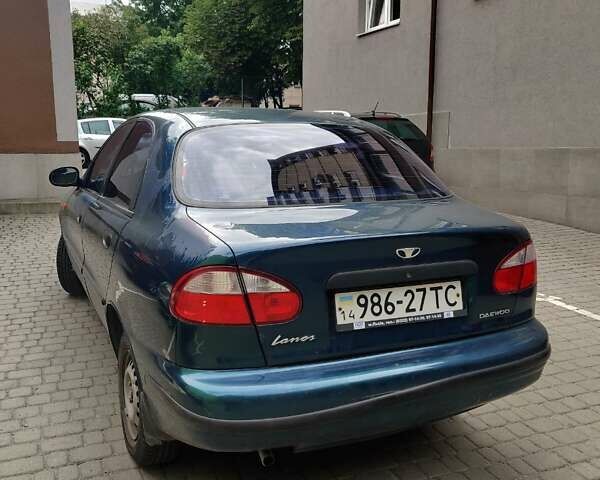 Зеленый Дэу Ланос, объемом двигателя 1.5 л и пробегом 123 тыс. км за 1850 $, фото 5 на Automoto.ua