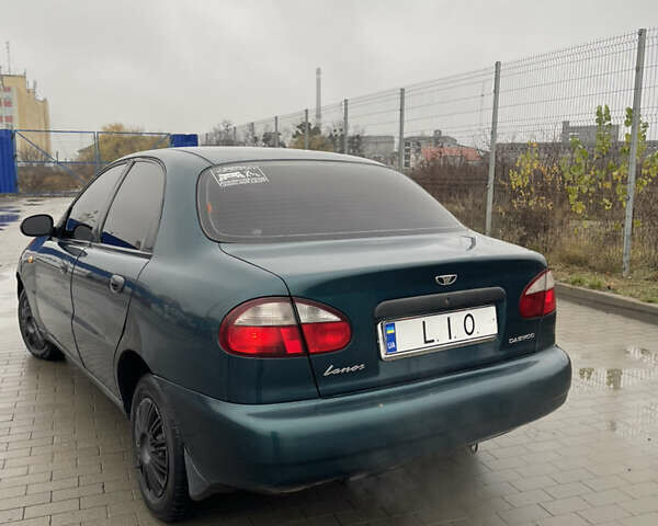 Зелений Деу Ланос, об'ємом двигуна 1.5 л та пробігом 200 тис. км за 1399 $, фото 3 на Automoto.ua