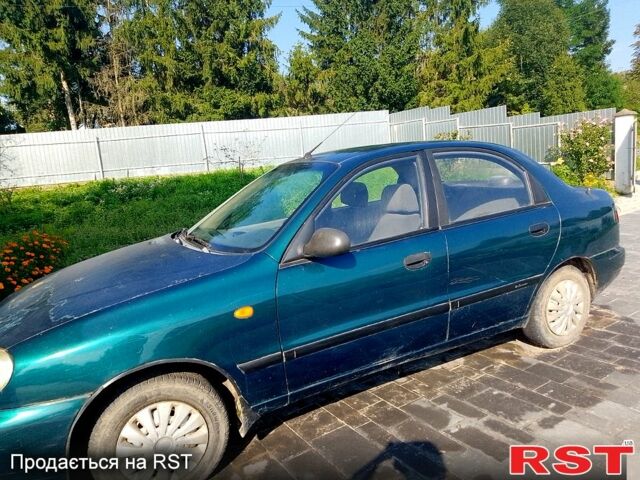 Зеленый Дэу Ланос, объемом двигателя 1.3 л и пробегом 100 тыс. км за 2500 $, фото 5 на Automoto.ua