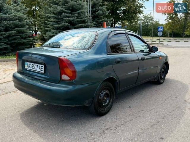Зеленый Дэу Ланос, объемом двигателя 1.5 л и пробегом 250 тыс. км за 1300 $, фото 3 на Automoto.ua