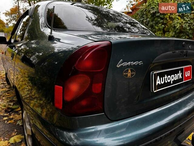 Зеленый Дэу Ланос, объемом двигателя 1.6 л и пробегом 191 тыс. км за 2690 $, фото 8 на Automoto.ua