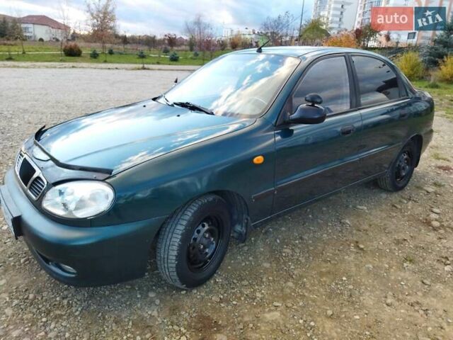 Дэу Ланос 2005 в Ивано-Франковске на Automoto.ua Зеленый Дэу Ланос, объемом двигателя 1.5 л и пробегом 158 тыс. км за 2100 $, фото 1 на Automoto.ua