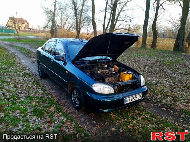 Зеленый Дэу Ланос, объемом двигателя 1.5 л и пробегом 203 тыс. км за 2500 $, фото 10 на Automoto.ua