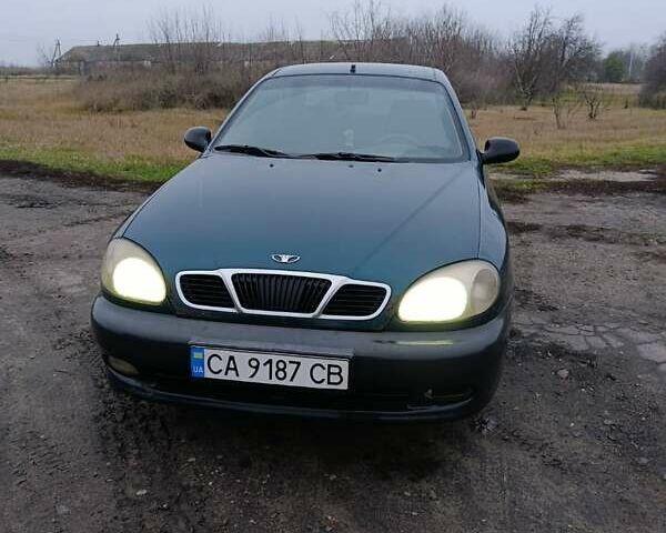Зелений Деу Ланос, об'ємом двигуна 1.3 л та пробігом 137 тис. км за 1500 $, фото 1 на Automoto.ua