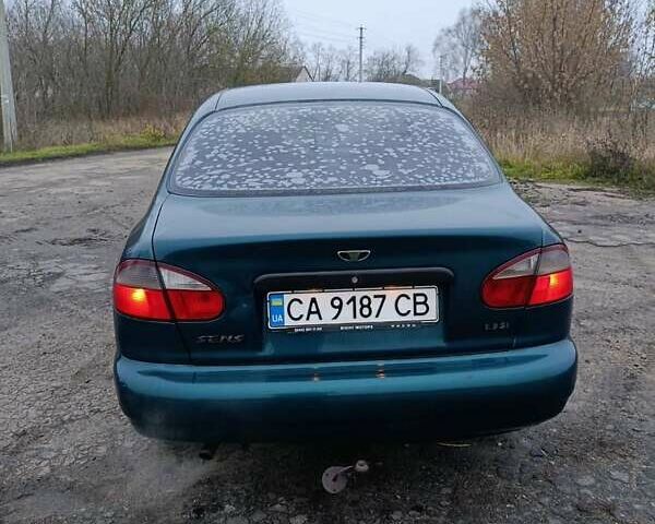 Зелений Деу Ланос, об'ємом двигуна 1.3 л та пробігом 137 тис. км за 1500 $, фото 5 на Automoto.ua