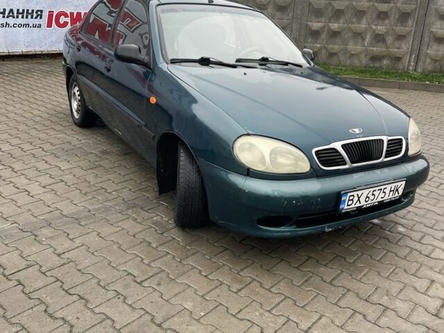 Зеленый Дэу Ланос, объемом двигателя 1.5 л и пробегом 400 тыс. км за 1450 $, фото 1 на Automoto.ua