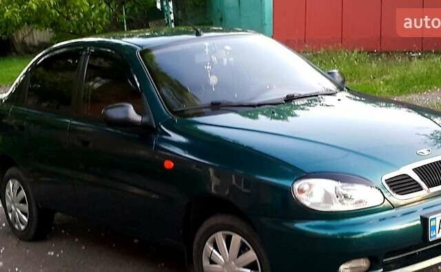 Дэу Ланос 2005 в Днепре (Днепропетровске) на Automoto.ua Зеленый Дэу Ланос, объемом двигателя 1.5 л и пробегом 210 тыс. км за 2500 $, фото 1 на Automoto.ua