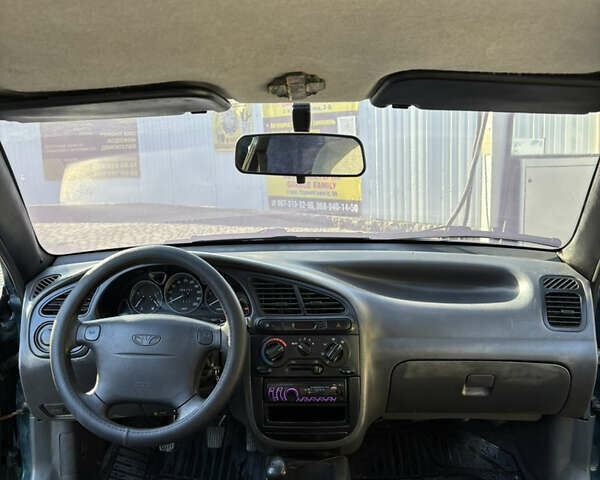 Зеленый Дэу Ланос, объемом двигателя 1.3 л и пробегом 385 тыс. км за 1250 $, фото 8 на Automoto.ua