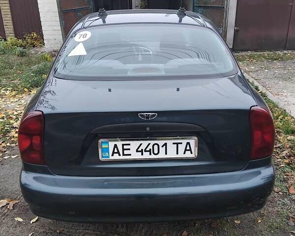 Зеленый Дэу Ланос, объемом двигателя 1.6 л и пробегом 165 тыс. км за 2400 $, фото 2 на Automoto.ua