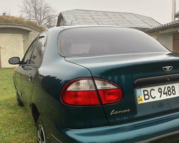 Зеленый Дэу Ланос, объемом двигателя 1.5 л и пробегом 125 тыс. км за 2550 $, фото 3 на Automoto.ua