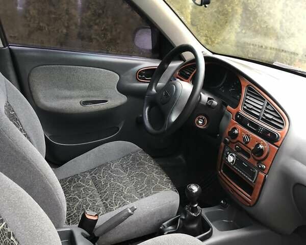 Зеленый Дэу Ланос, объемом двигателя 1.5 л и пробегом 125 тыс. км за 2550 $, фото 9 на Automoto.ua