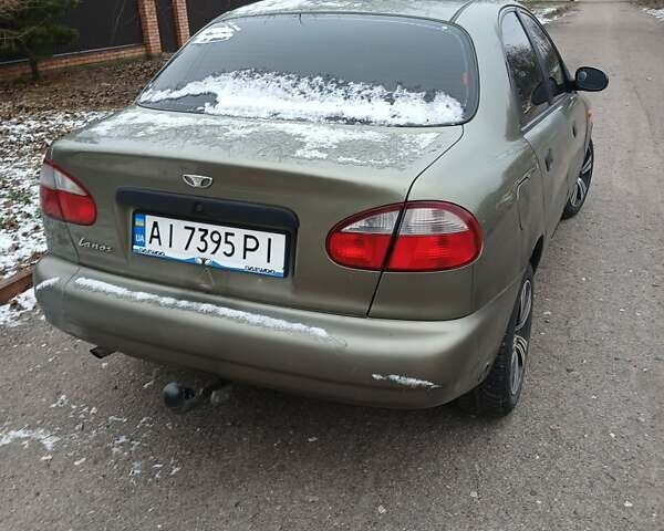 Зеленый Дэу Ланос, объемом двигателя 1.5 л и пробегом 230 тыс. км за 2000 $, фото 3 на Automoto.ua