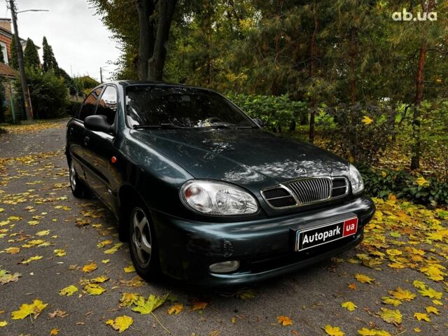 Зелений Деу Ланос, об'ємом двигуна 1.6 л та пробігом 191 тис. км за 2690 $, фото 2 на Automoto.ua