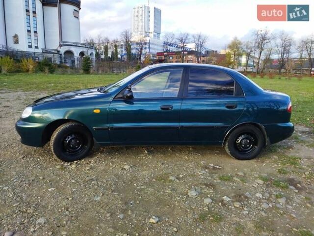 Дэу Ланос 2005 в Ивано-Франковске на Automoto.ua Зеленый Дэу Ланос, объемом двигателя 1.5 л и пробегом 158 тыс. км за 2100 $, фото 2 на Automoto.ua