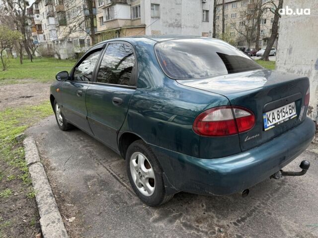 Зелений Деу Ланос, об'ємом двигуна 1.5 л та пробігом 209 тис. км за 2200 $, фото 1 на Automoto.ua