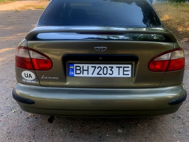 Зеленый Дэу Ланос, объемом двигателя 1.5 л и пробегом 175 тыс. км за 2499 $, фото 5 на Automoto.ua