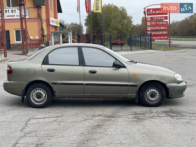 Зеленый Дэу Ланос, объемом двигателя 1.5 л и пробегом 130 тыс. км за 1700 $, фото 1 на Automoto.ua