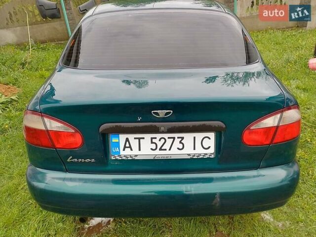 Зеленый Дэу Ланос, объемом двигателя 1.5 л и пробегом 240 тыс. км за 2300 $, фото 1 на Automoto.ua