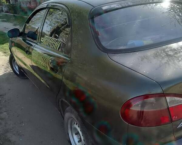 Зеленый Дэу Ланос, объемом двигателя 1.5 л и пробегом 20 тыс. км за 1800 $, фото 1 на Automoto.ua