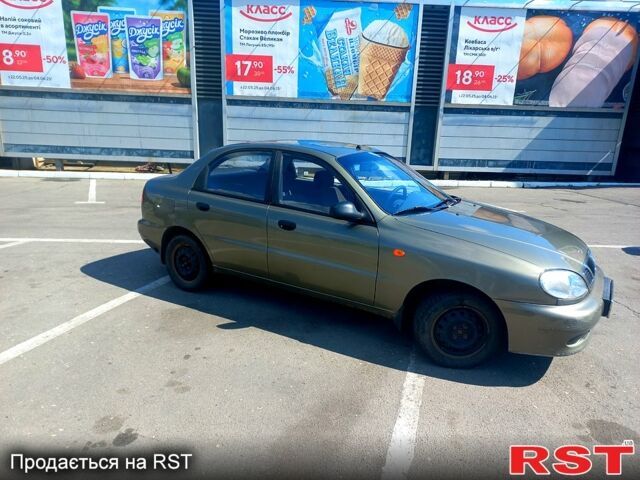 Зеленый Дэу Ланос, объемом двигателя 1.5 л и пробегом 365 тыс. км за 2000 $, фото 2 на Automoto.ua