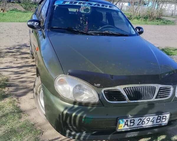 Зеленый Дэу Ланос, объемом двигателя 1.5 л и пробегом 20 тыс. км за 1800 $, фото 4 на Automoto.ua
