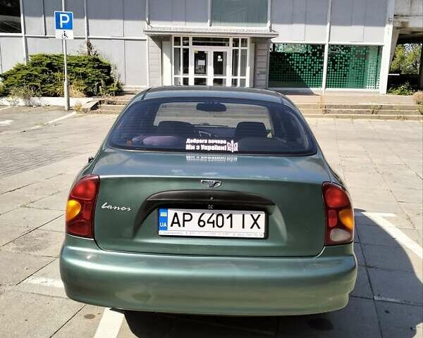 Зеленый Дэу Ланос, объемом двигателя 1.6 л и пробегом 200 тыс. км за 2900 $, фото 13 на Automoto.ua