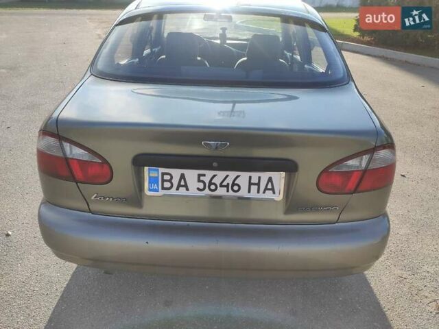 Зеленый Дэу Ланос, объемом двигателя 1.5 л и пробегом 210 тыс. км за 3000 $, фото 3 на Automoto.ua