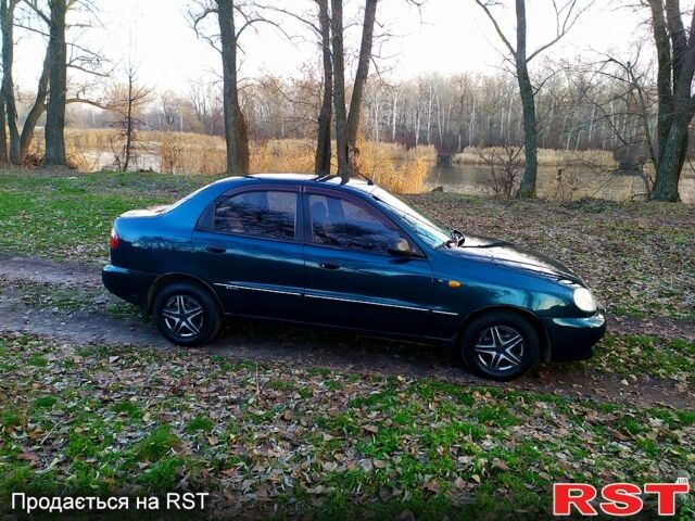 Зеленый Дэу Ланос, объемом двигателя 1.5 л и пробегом 203 тыс. км за 2500 $, фото 4 на Automoto.ua