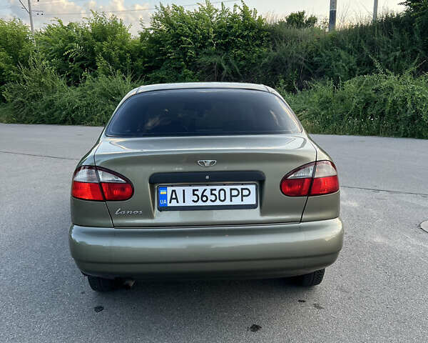 Зеленый Дэу Ланос, объемом двигателя 1.5 л и пробегом 349 тыс. км за 2499 $, фото 4 на Automoto.ua