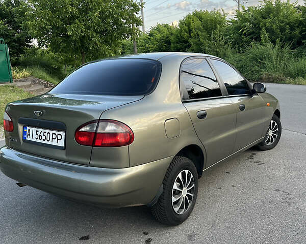 Зеленый Дэу Ланос, объемом двигателя 1.5 л и пробегом 349 тыс. км за 2499 $, фото 5 на Automoto.ua