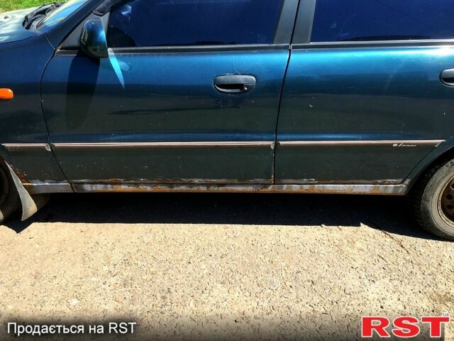 Зелений Деу Ланос, об'ємом двигуна 1.6 л та пробігом 215 тис. км за 1300 $, фото 3 на Automoto.ua