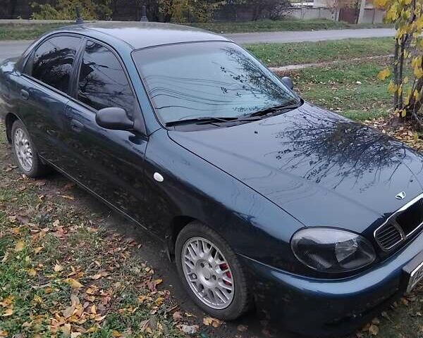 Зеленый Дэу Ланос, объемом двигателя 1.6 л и пробегом 165 тыс. км за 2400 $, фото 12 на Automoto.ua