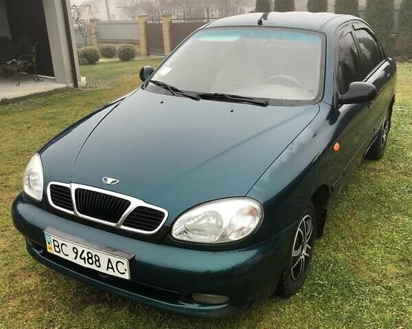 Зеленый Дэу Ланос, объемом двигателя 1.5 л и пробегом 125 тыс. км за 2550 $, фото 2 на Automoto.ua