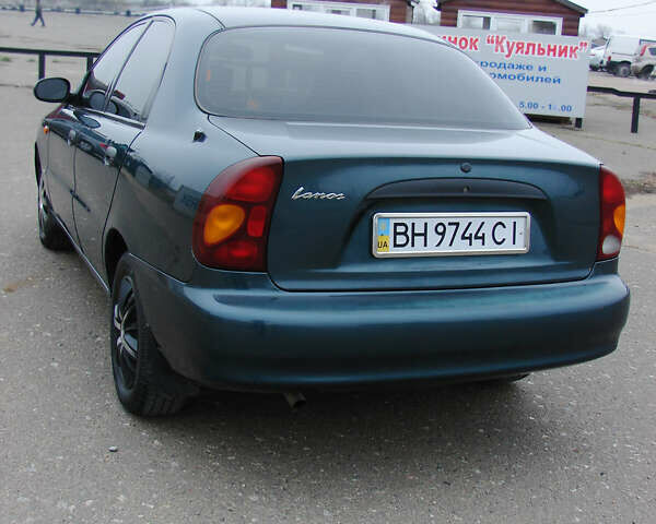 Зеленый Дэу Ланос, объемом двигателя 1.5 л и пробегом 113 тыс. км за 2800 $, фото 5 на Automoto.ua