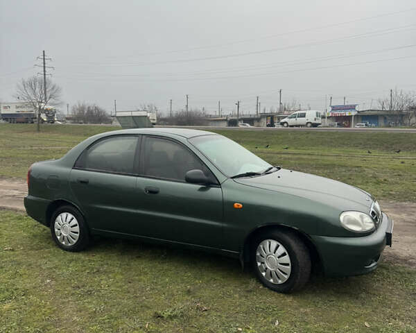 Зеленый Дэу Ланос, объемом двигателя 1.5 л и пробегом 240 тыс. км за 2850 $, фото 7 на Automoto.ua