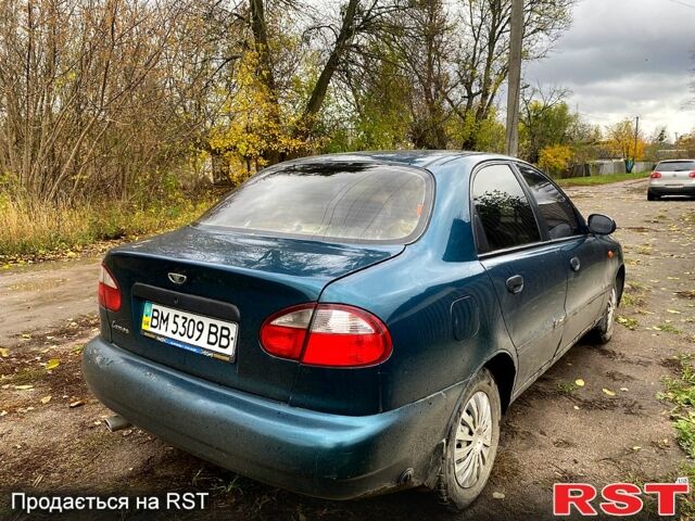 Деу Ланос 2005 у Ахтырке на Automoto.ua Зелений Деу Ланос, об'ємом двигуна 1.5 л та пробігом 56 тис. км за 1600 $, фото 3 на Automoto.ua