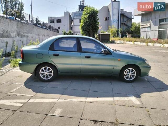 Зеленый Дэу Ланос, объемом двигателя 1.6 л и пробегом 200 тыс. км за 2900 $, фото 12 на Automoto.ua